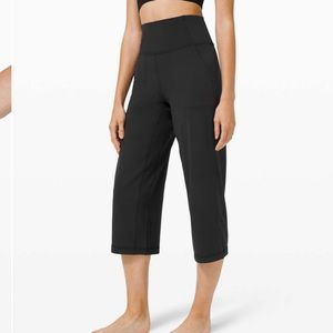 Lululemon align wide leg crop